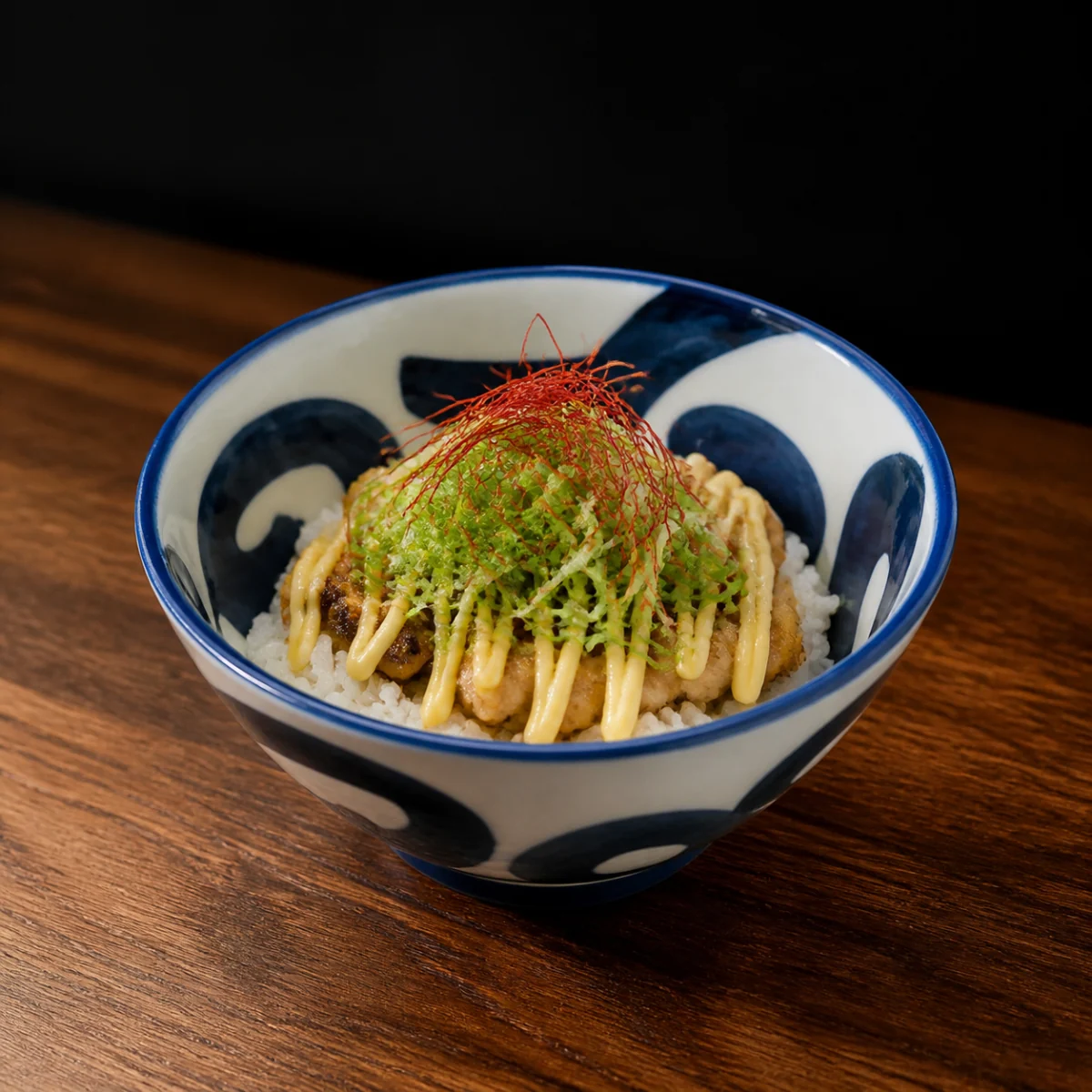 Yaki mayo cha-siu rice bowl